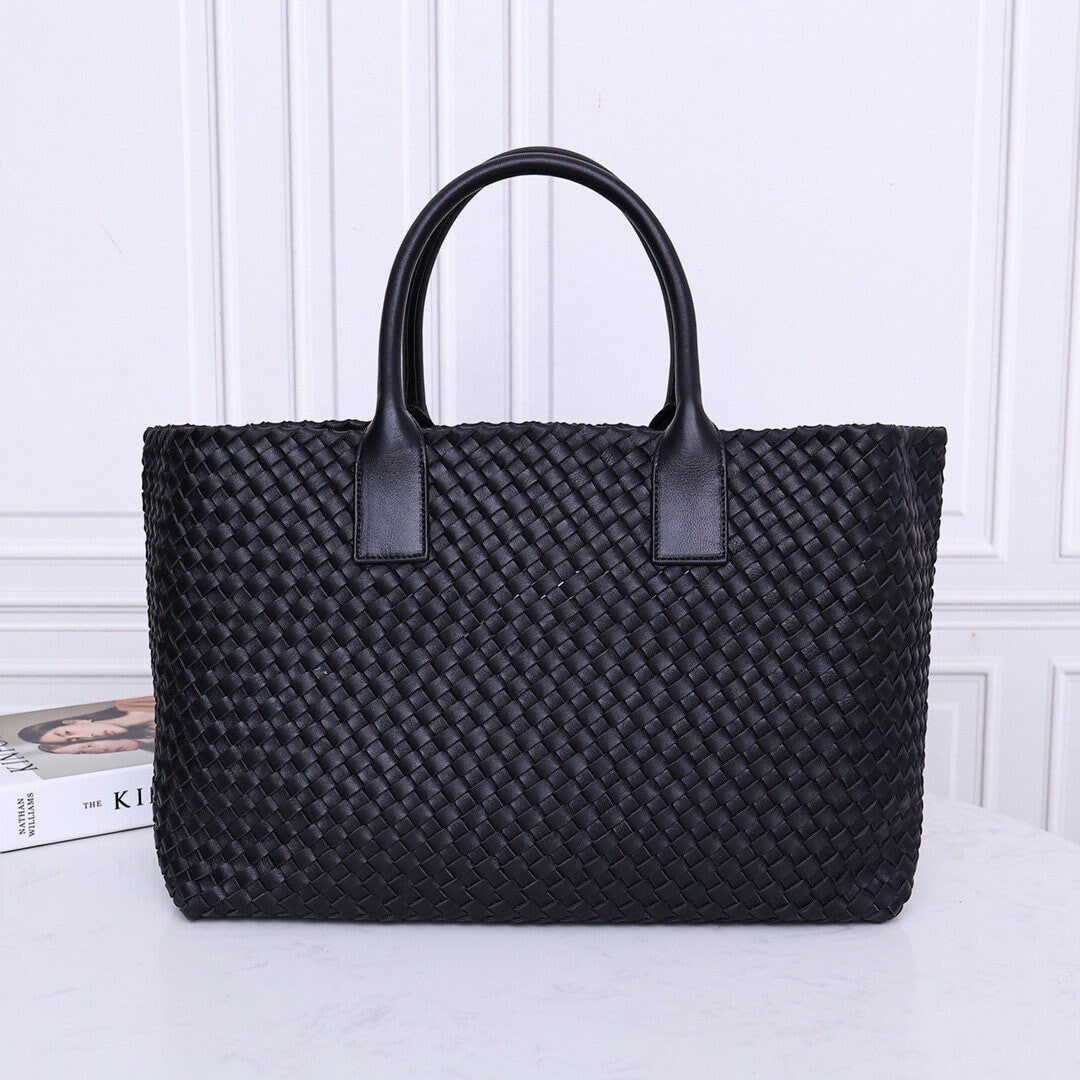 Intrecciato Basket Bag #2234A Black