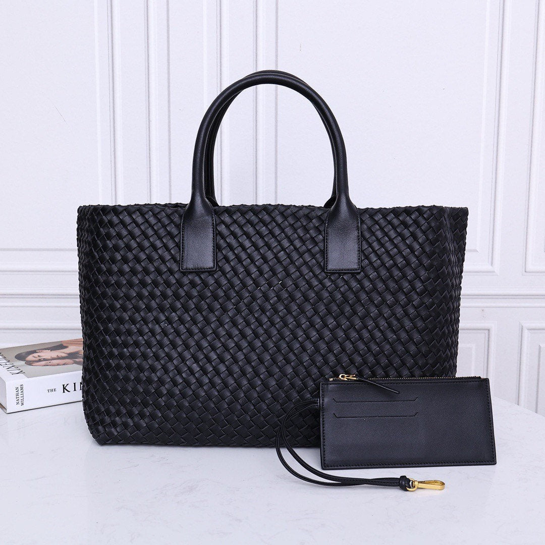 Intrecciato Basket Bag #2234A Black