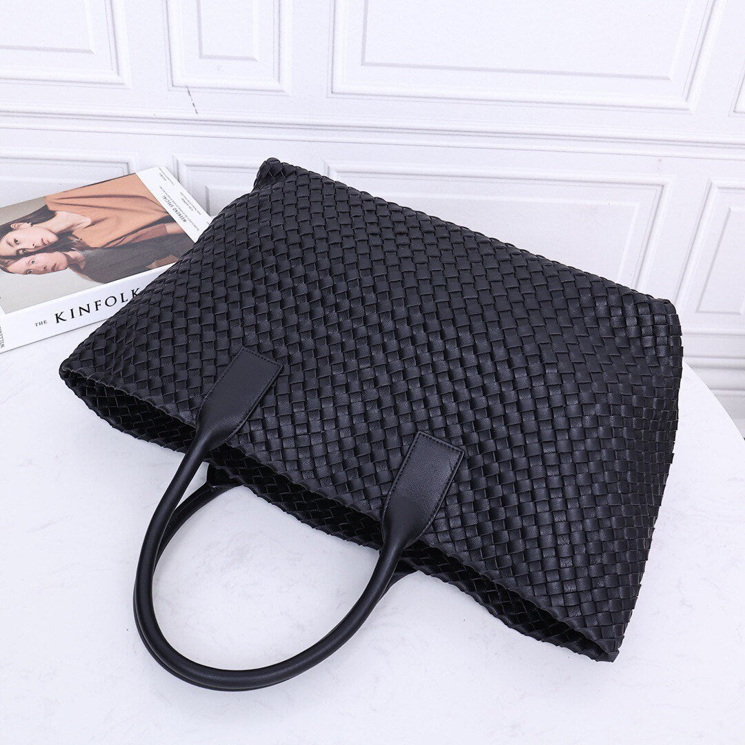 Intrecciato Basket Bag #2234A Black