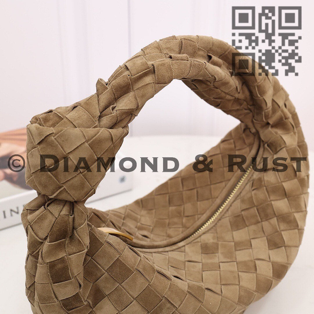 Mini Jodie Bag in Suede #3485 Taupe