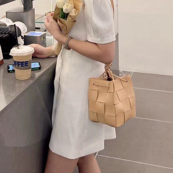 Bucket Bag #2224A Almond