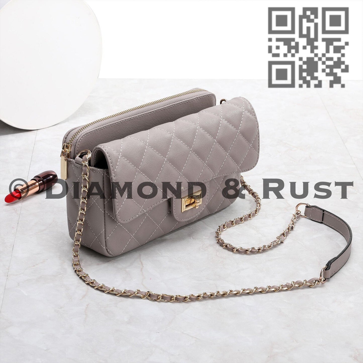 Shoulder Chain Bag 23cm #3056