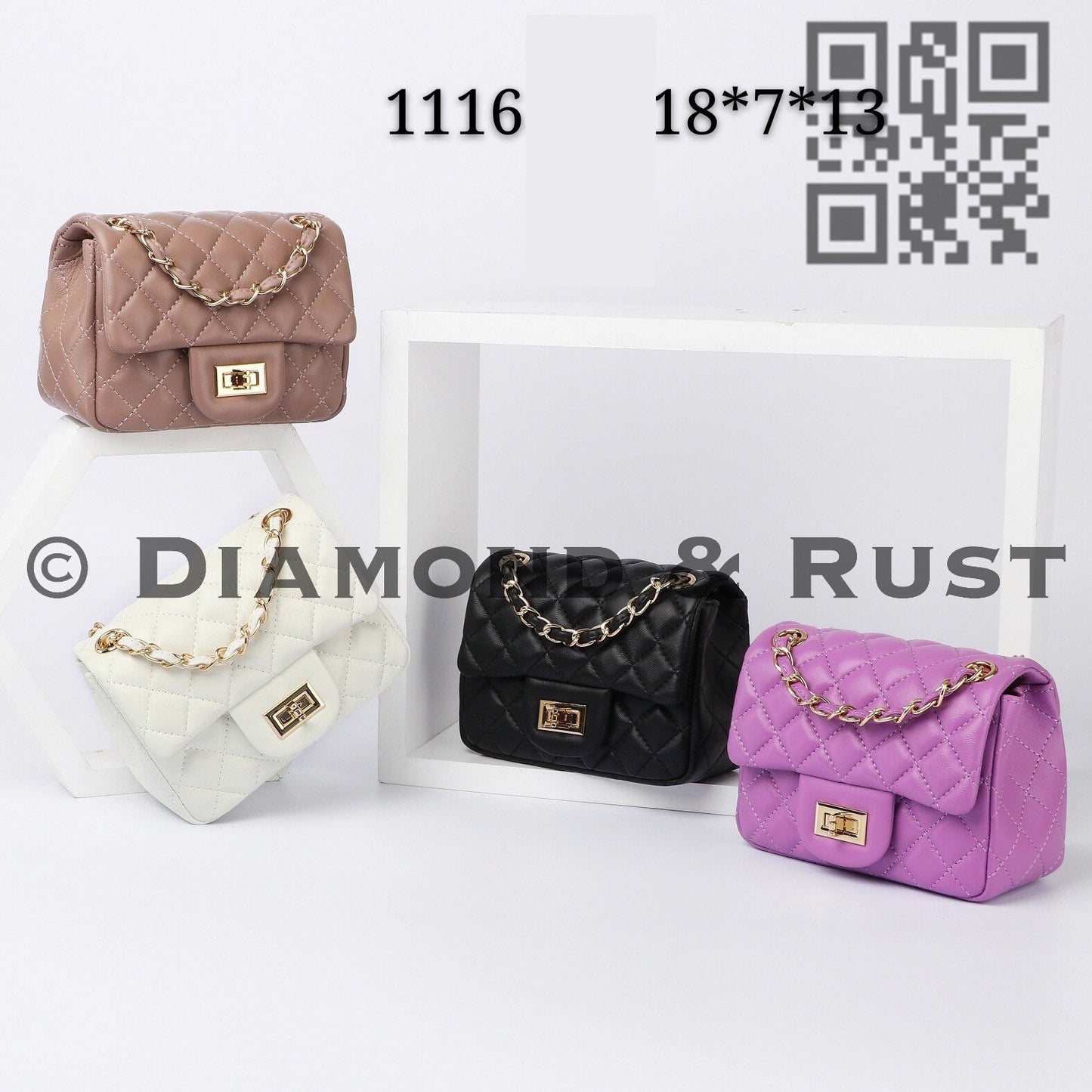 Shoulder Chain Bag 18cm #1116