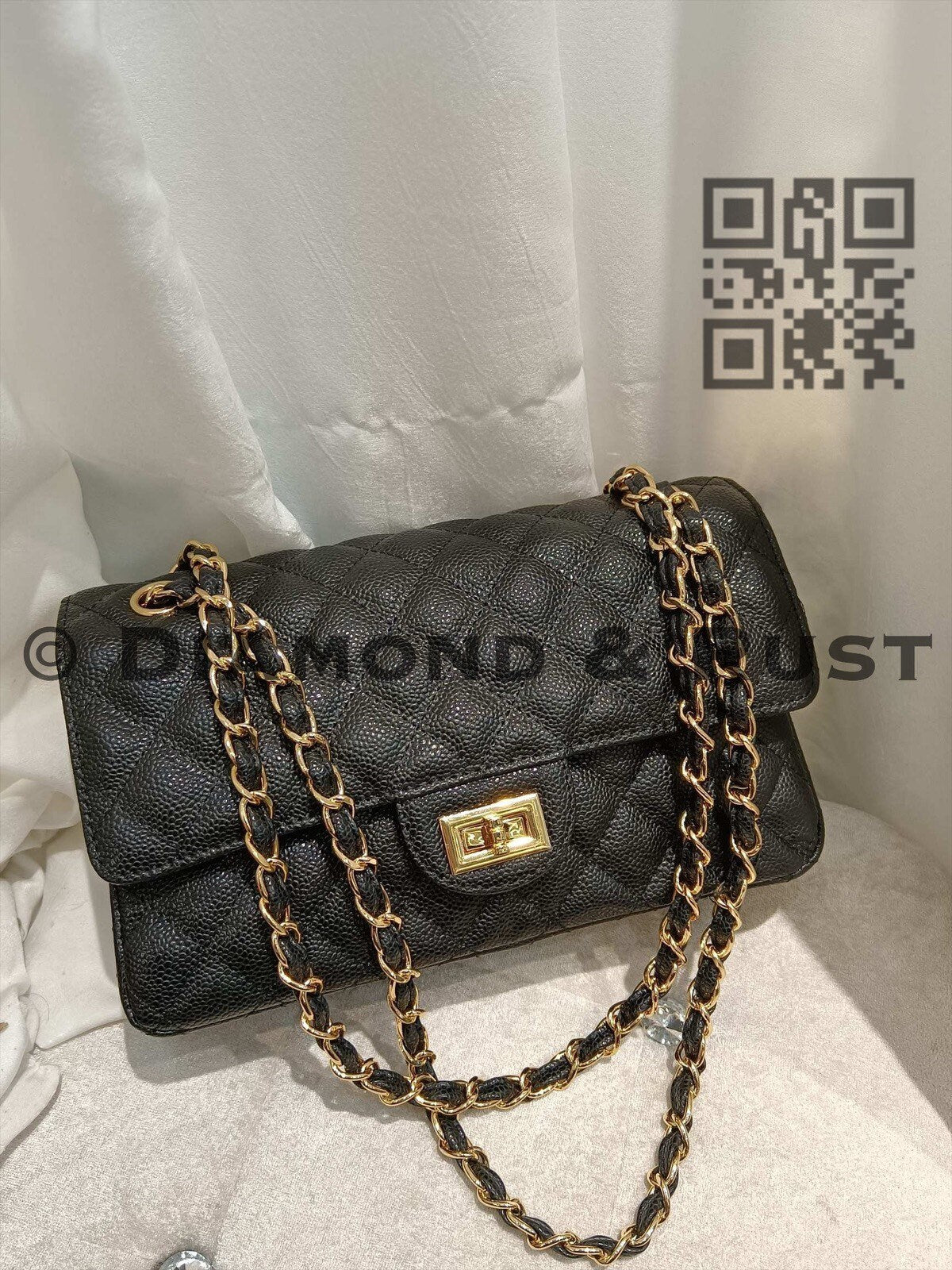 Shoulder Chain Caviar Leather #1112 & #1113