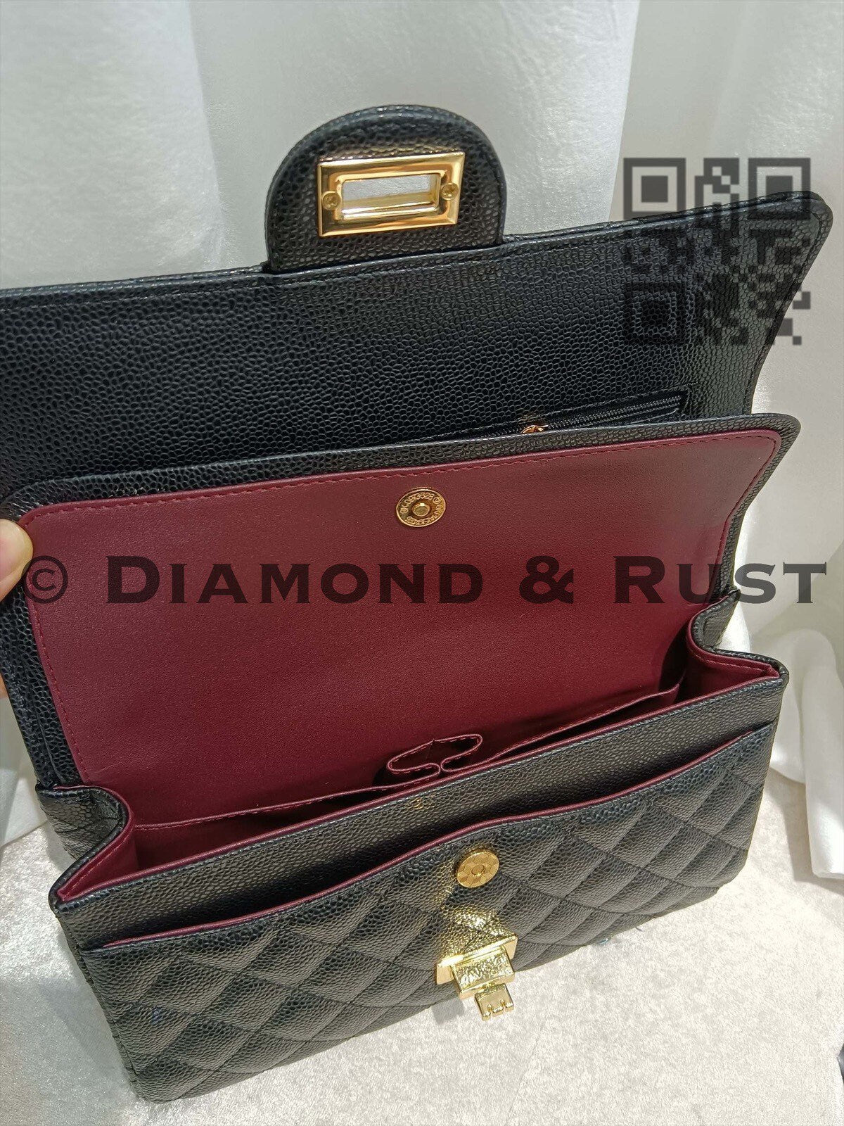 Shoulder Chain Caviar Leather #1112 & #1113