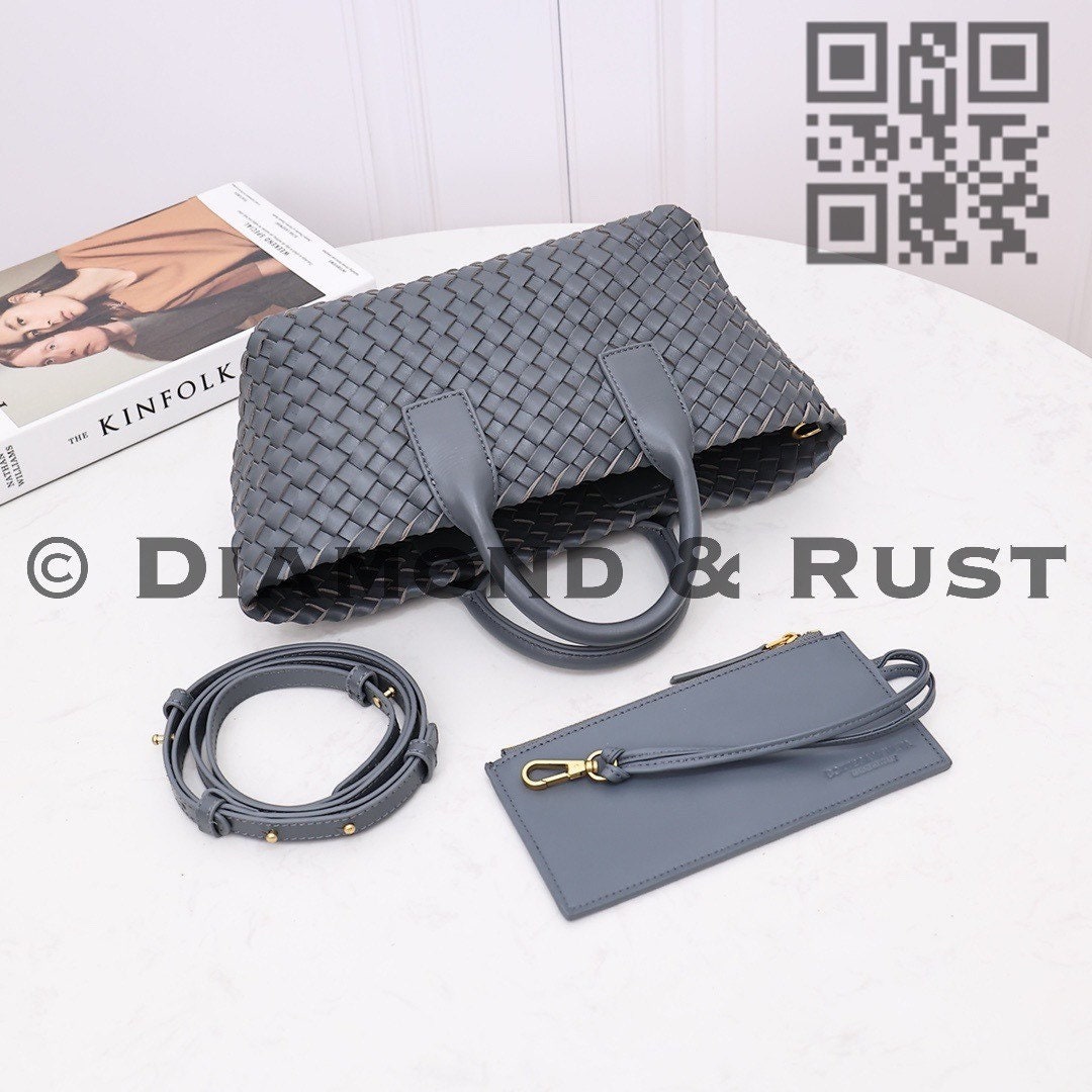 Mini Tote Basket #2238 Thunder Gray