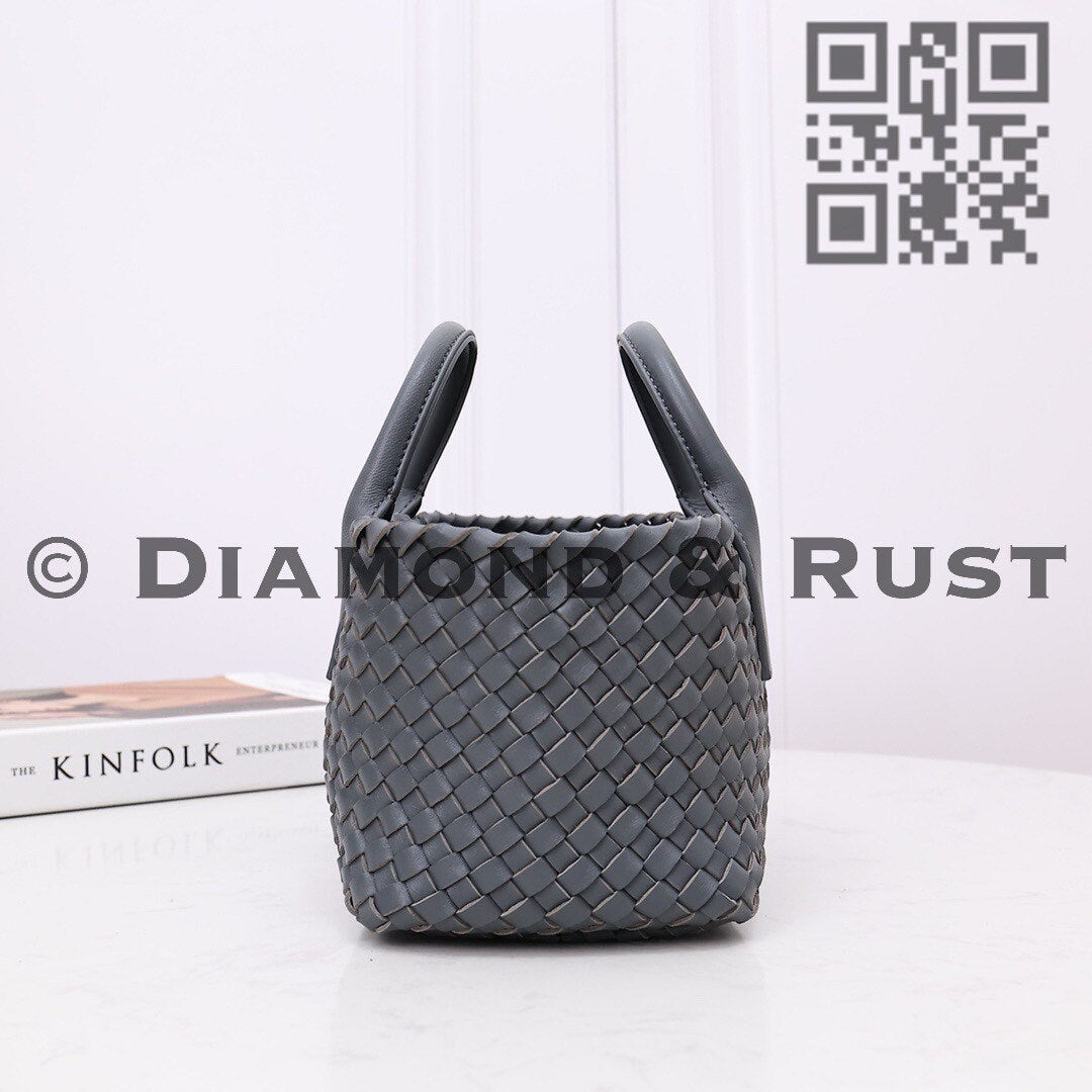 Mini Tote Basket #2238 Thunder Gray