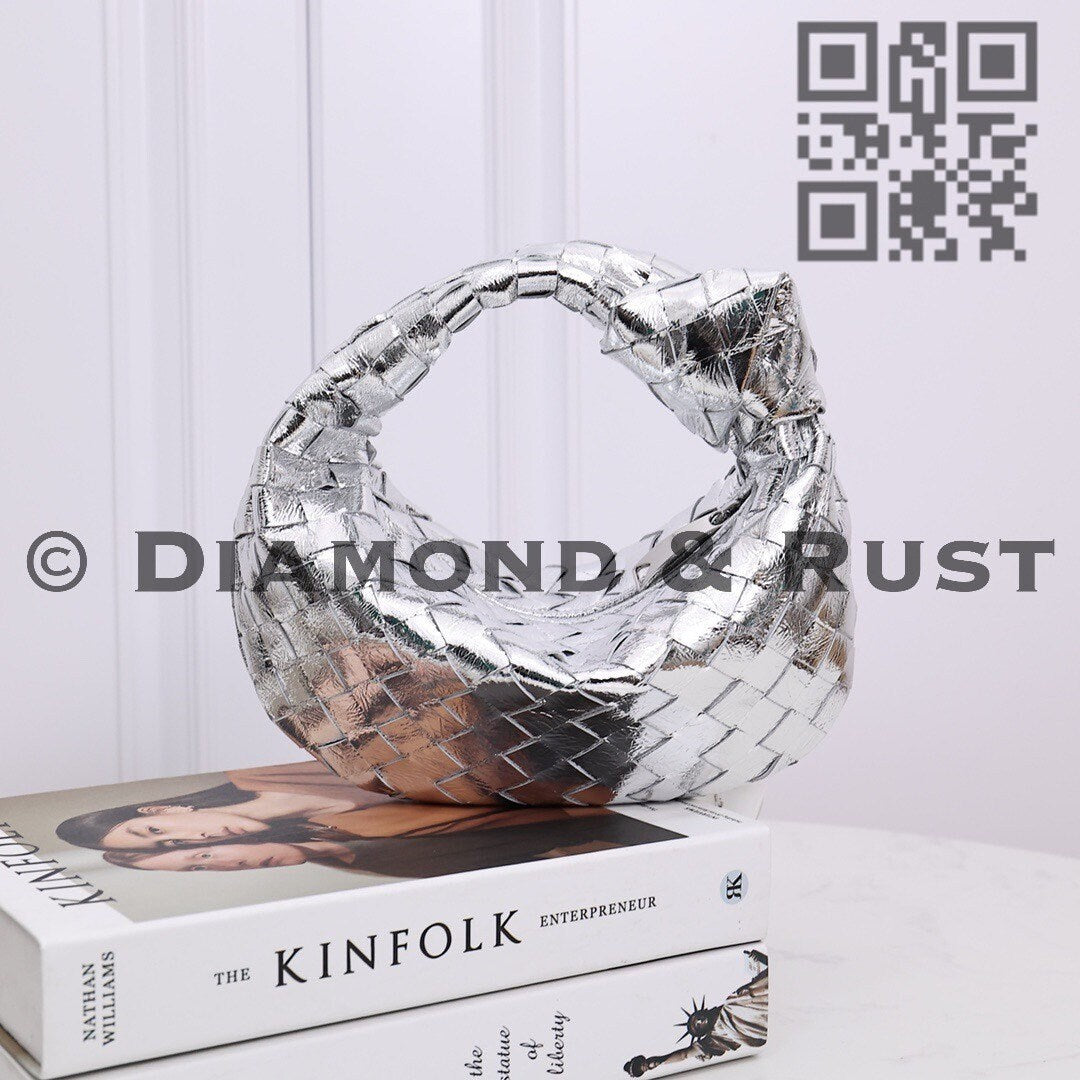 Mini Jodie Bag 27cm #3485 Flashy Silver