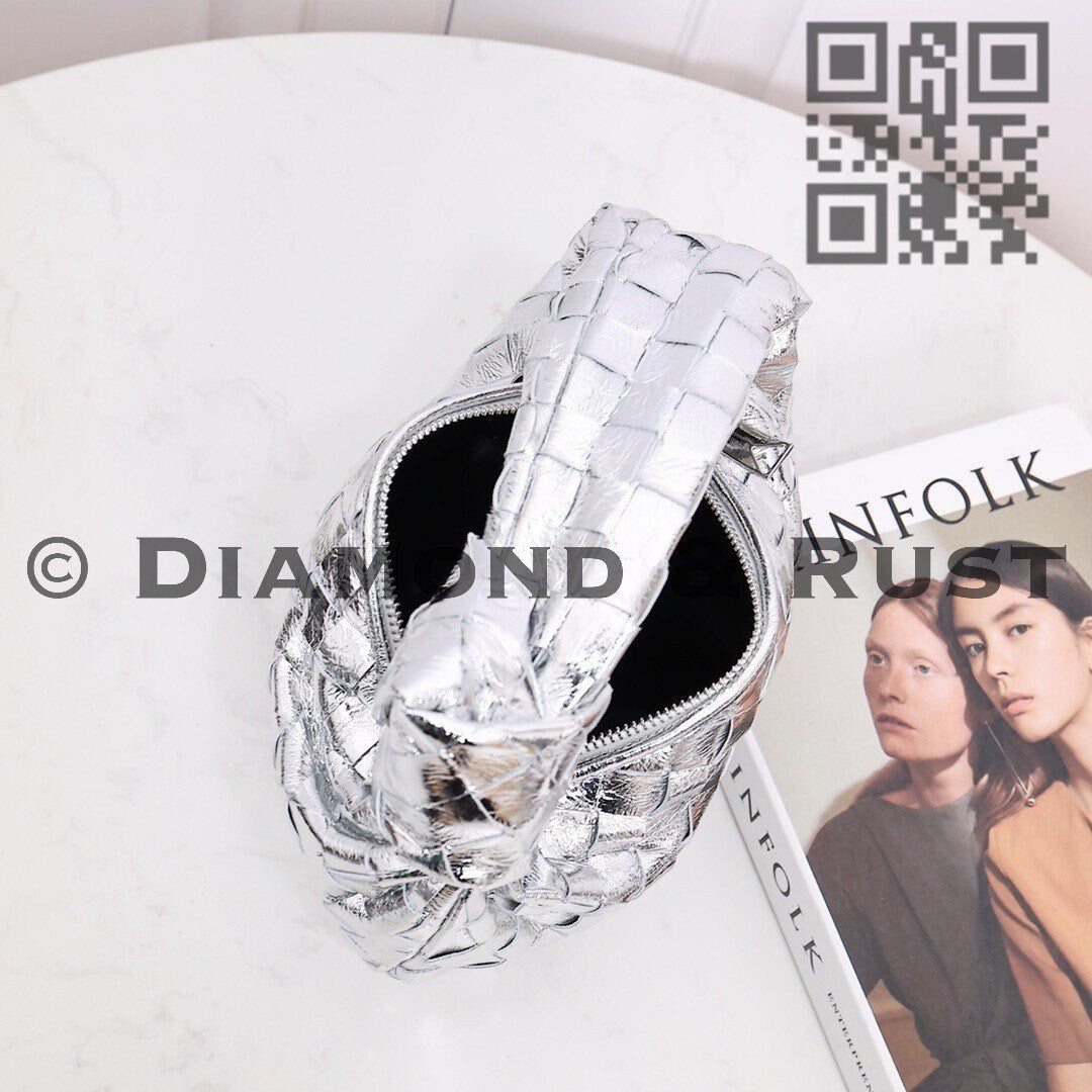Mini Jodie Bag 27cm #3485 Flashy Silver