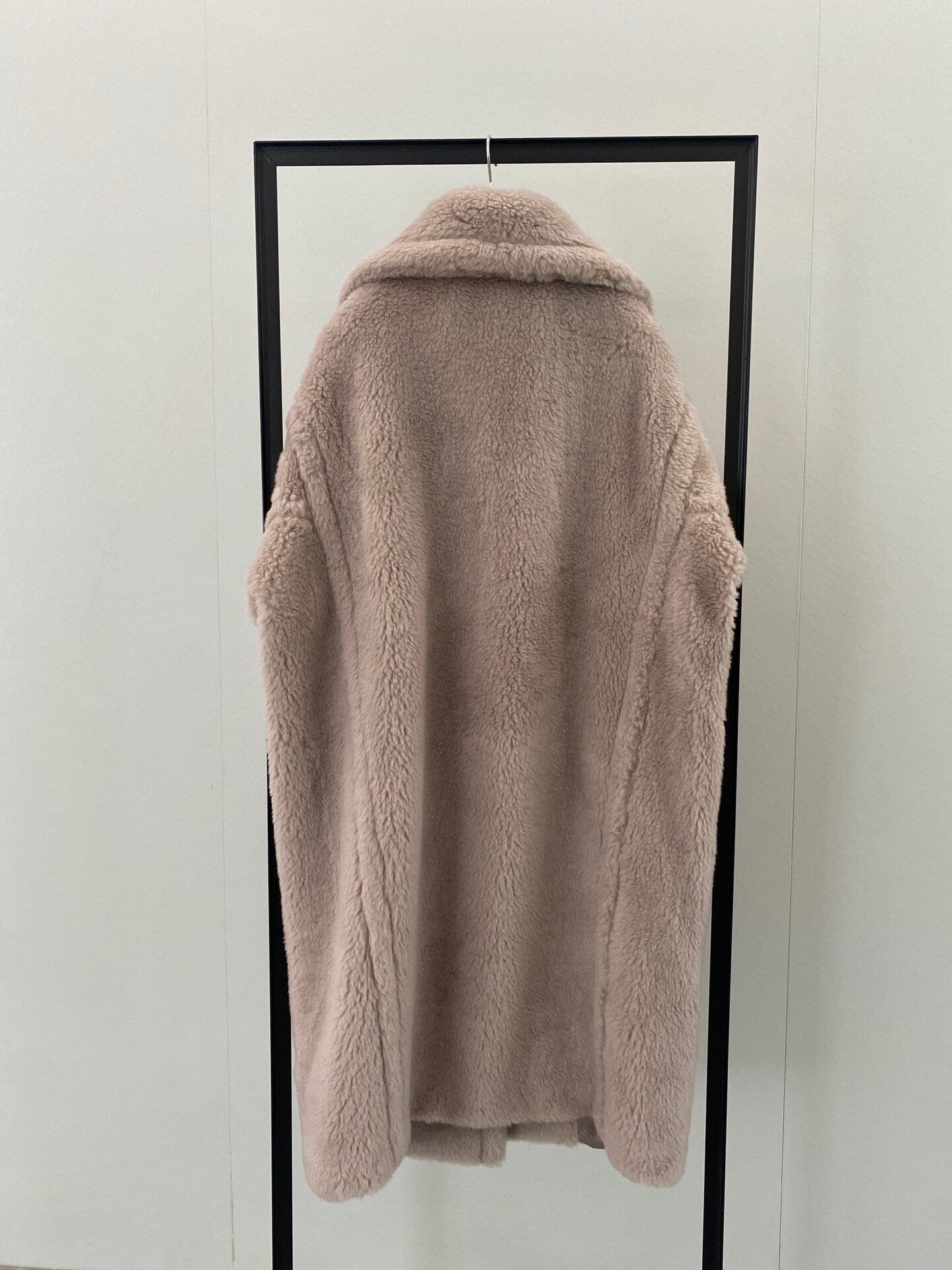 M House Teddy Coat Loose Fit Oversized Coat Milk Tea