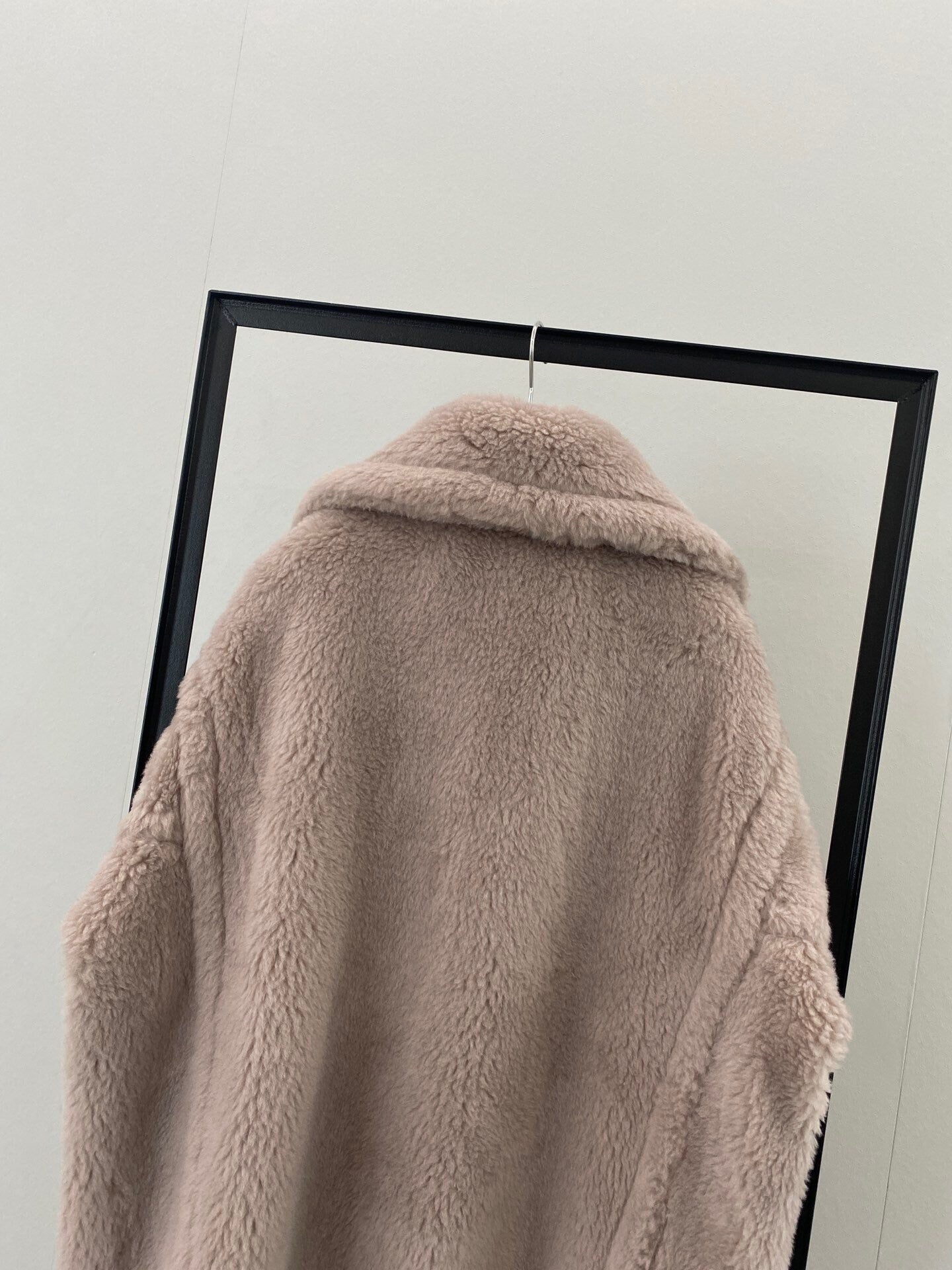 M House Teddy Coat Loose Fit Oversized Coat Milk Tea