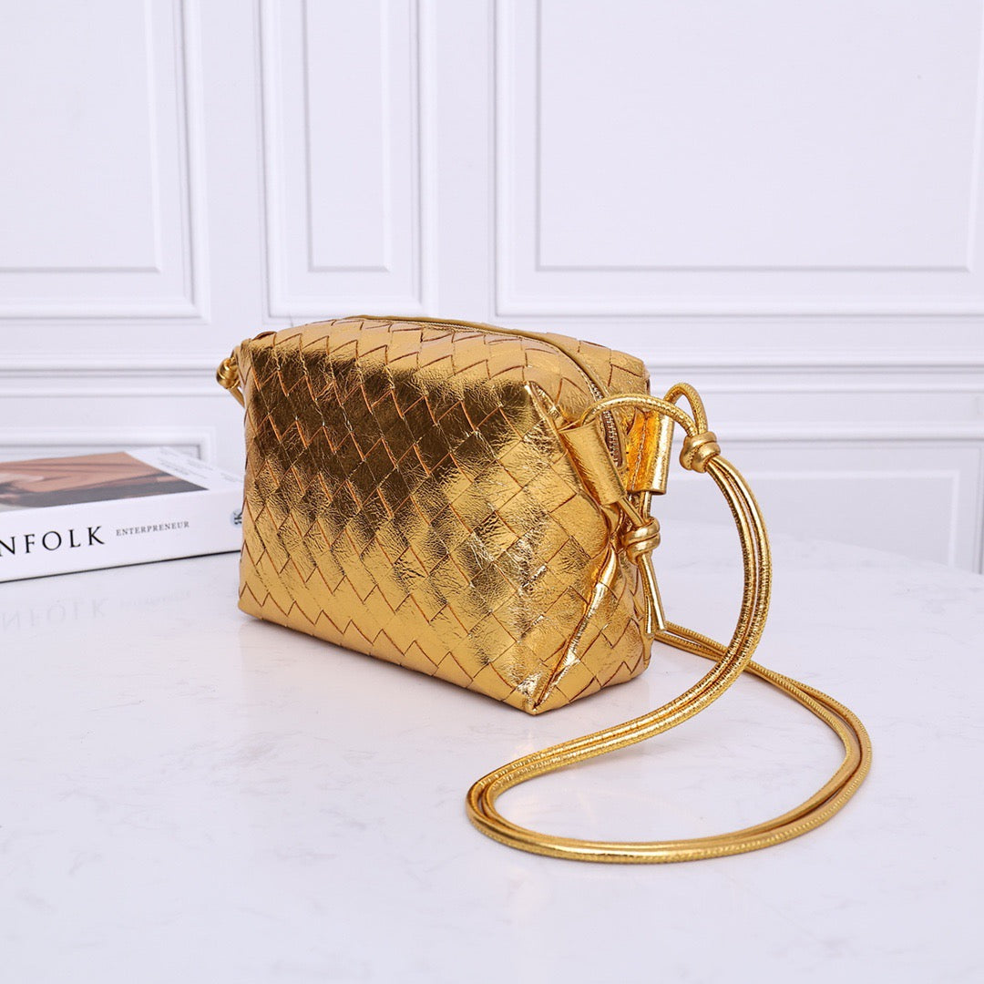 Small Loop Camera Bag #8810A Metallic Gold