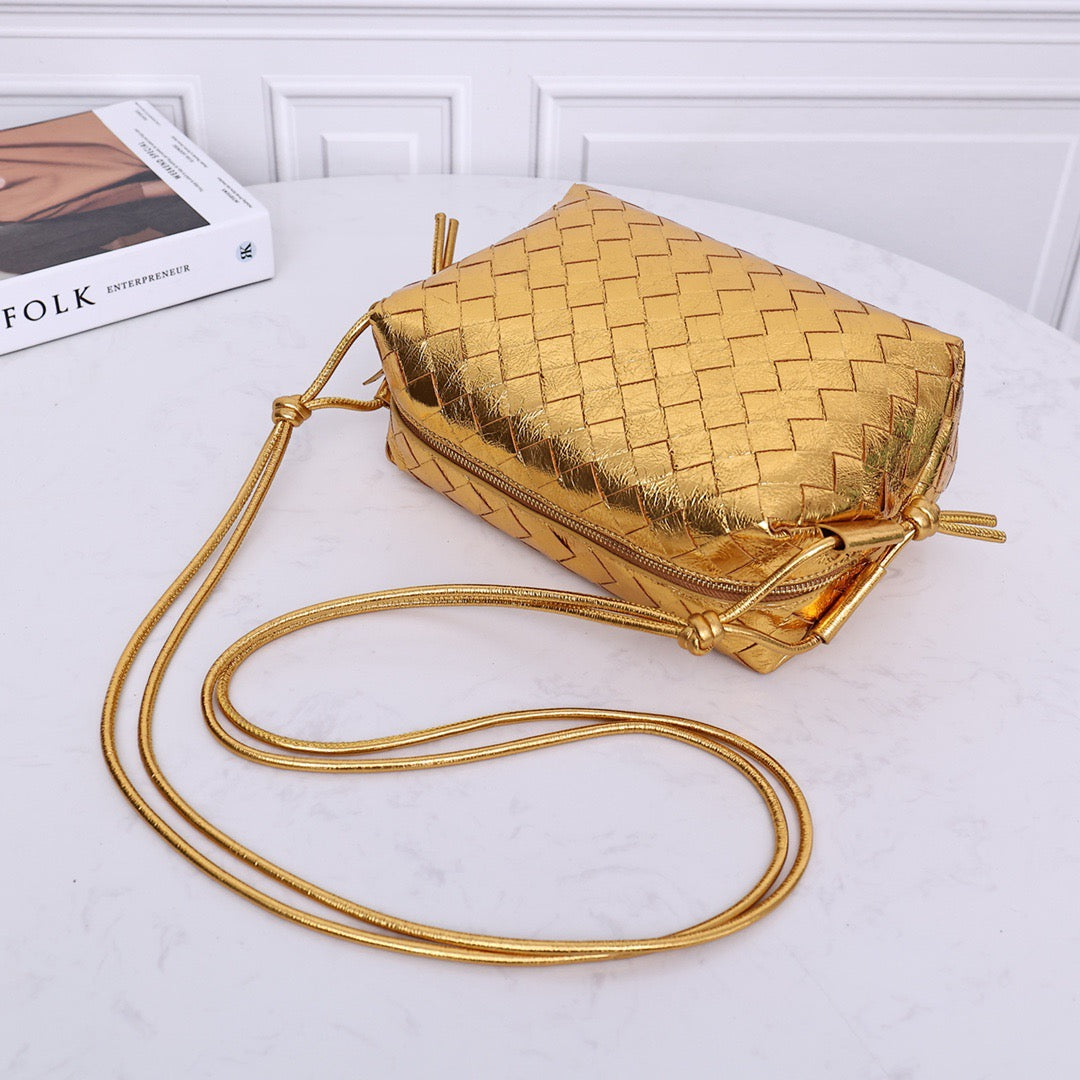 Small Loop Camera Bag #8810A Metallic Gold