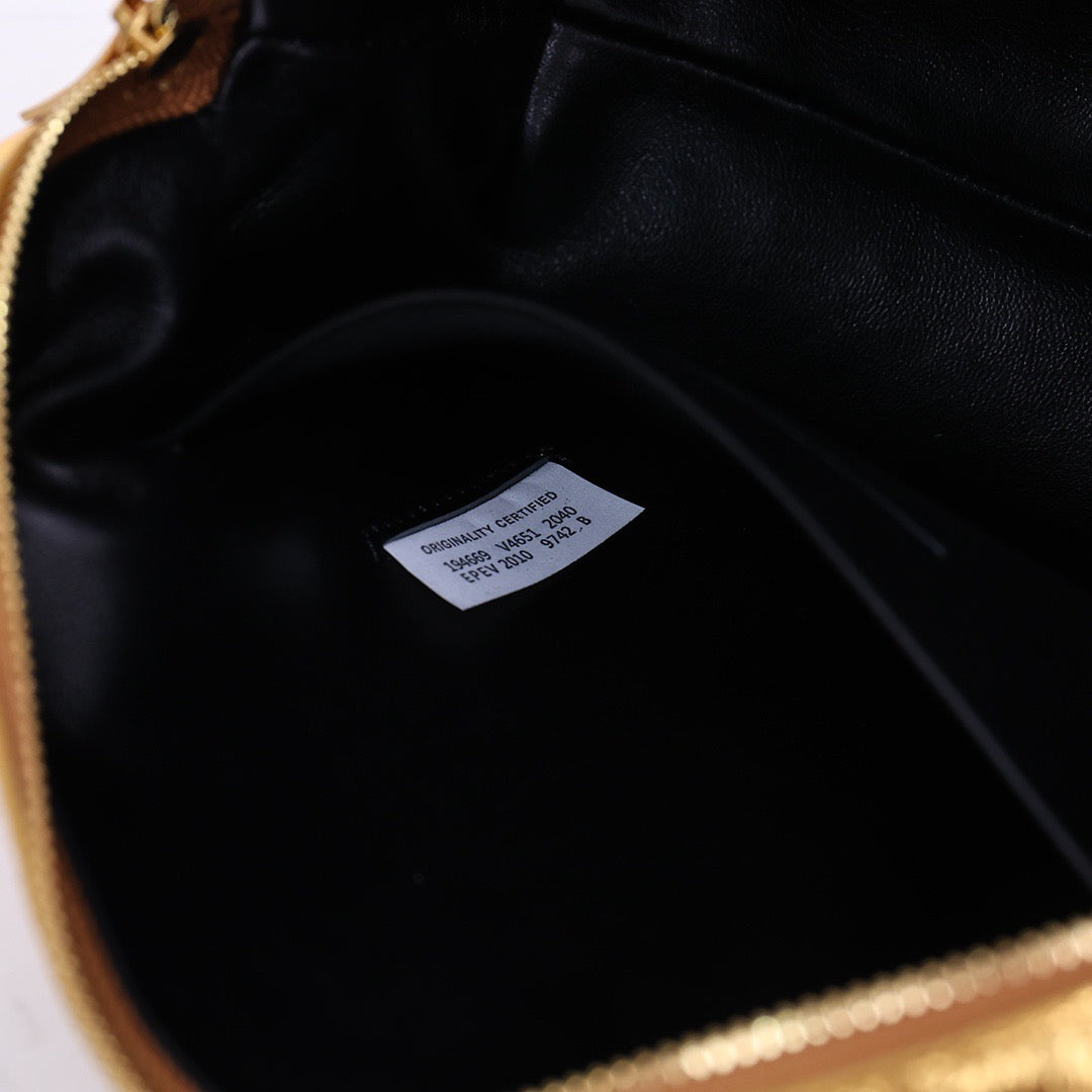 Small Loop Camera Bag #8810A Metallic Gold