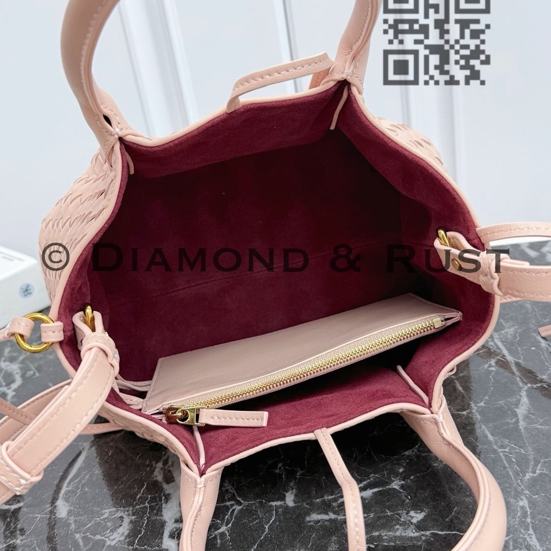 Small Pinacoteca Tote Bag #2281  Rose/barolo