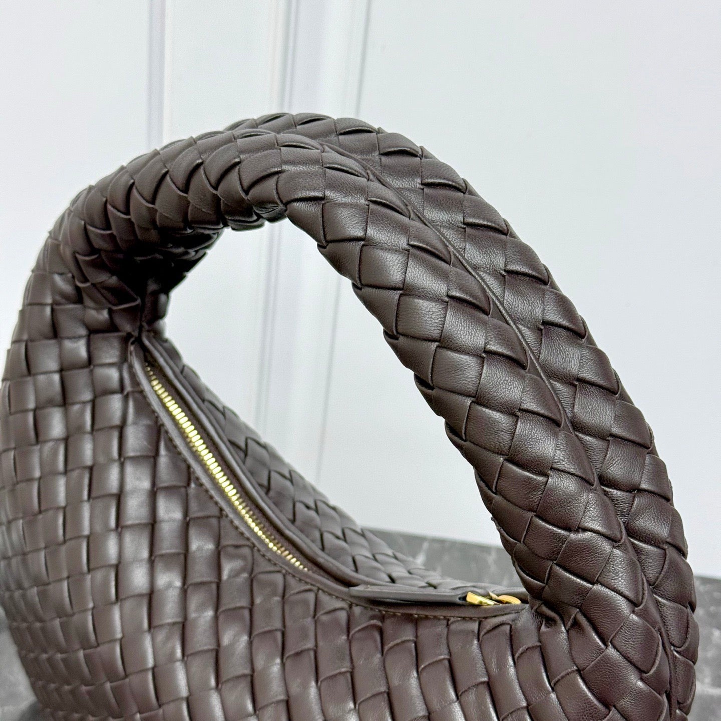Small Veneta Shoulder Bag #2290 Fondant