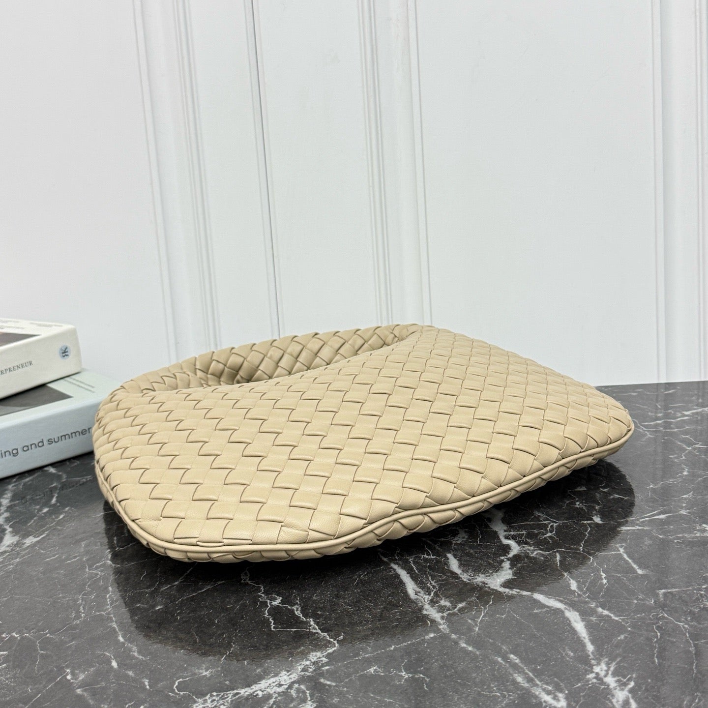 Small Veneta Shoulder Bag #2290 Oat
