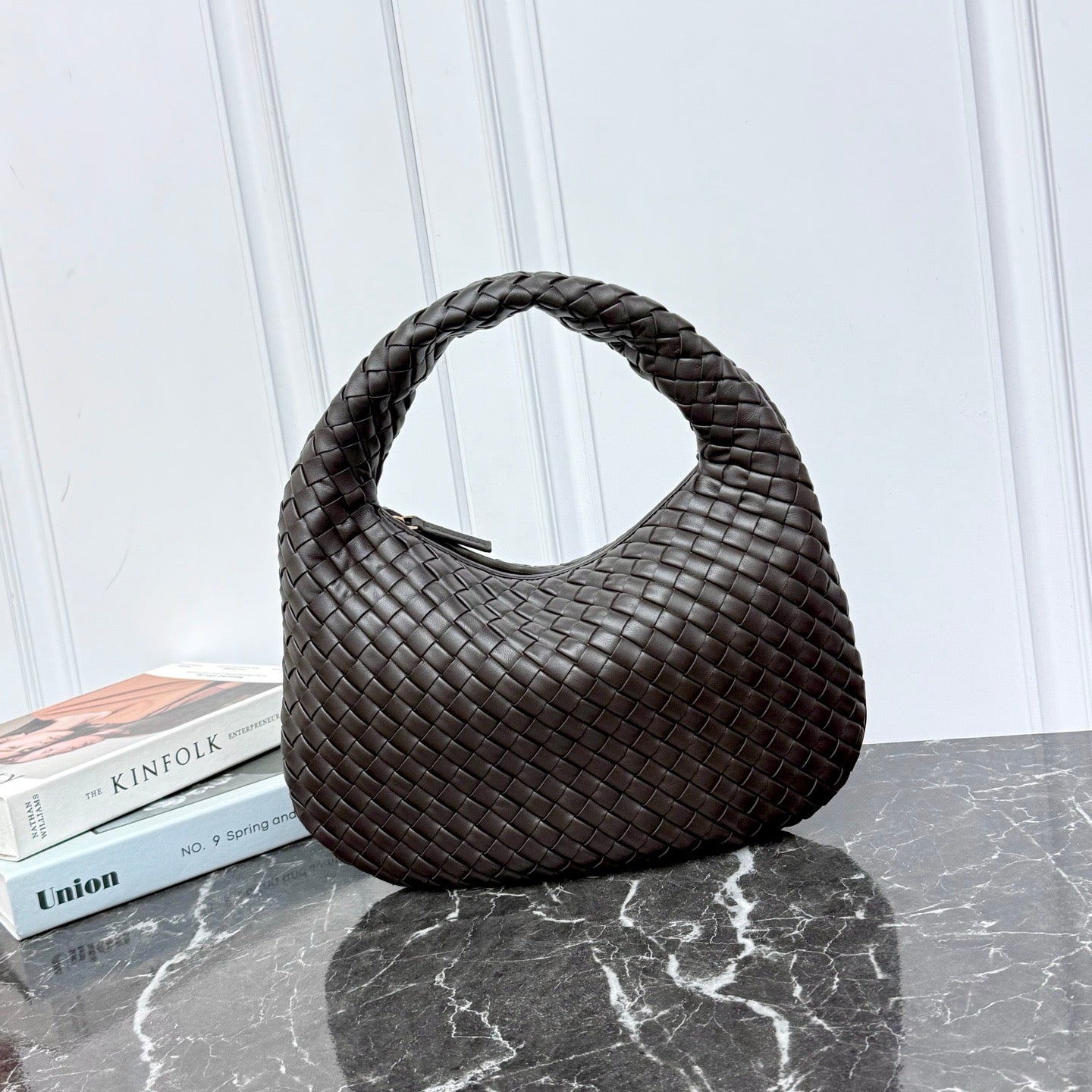 Small Veneta Shoulder Bag #2290 Fondant
