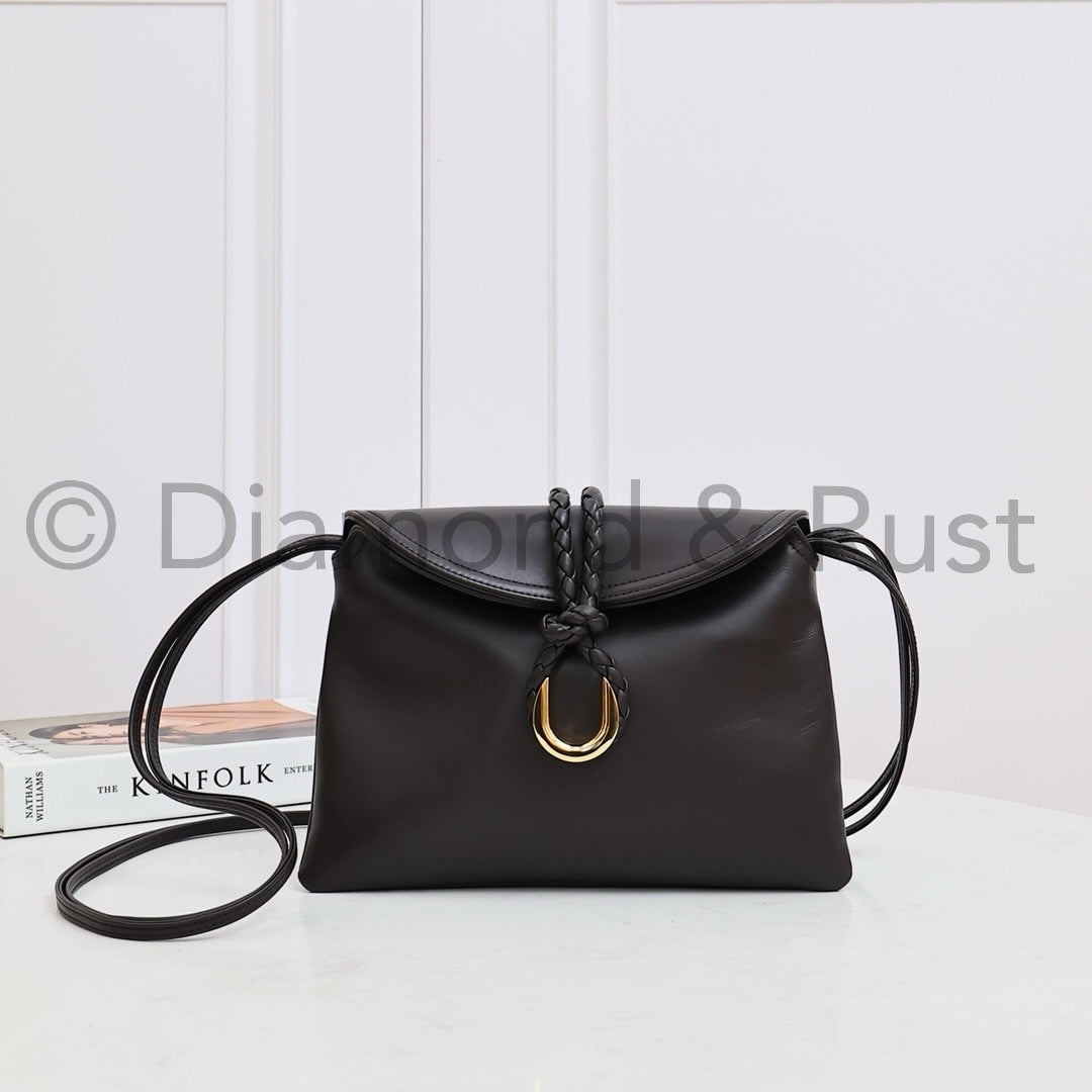 Small Liberta Crossbody Bag # 9913 Dark Chocolate