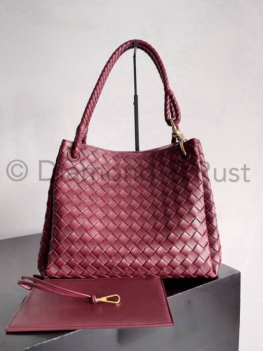 Large Parachute Bag #9916 Wine Red