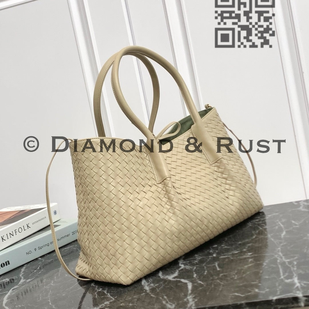 Large Pinacoteca Tote Bag #2281-1 Oatmeal