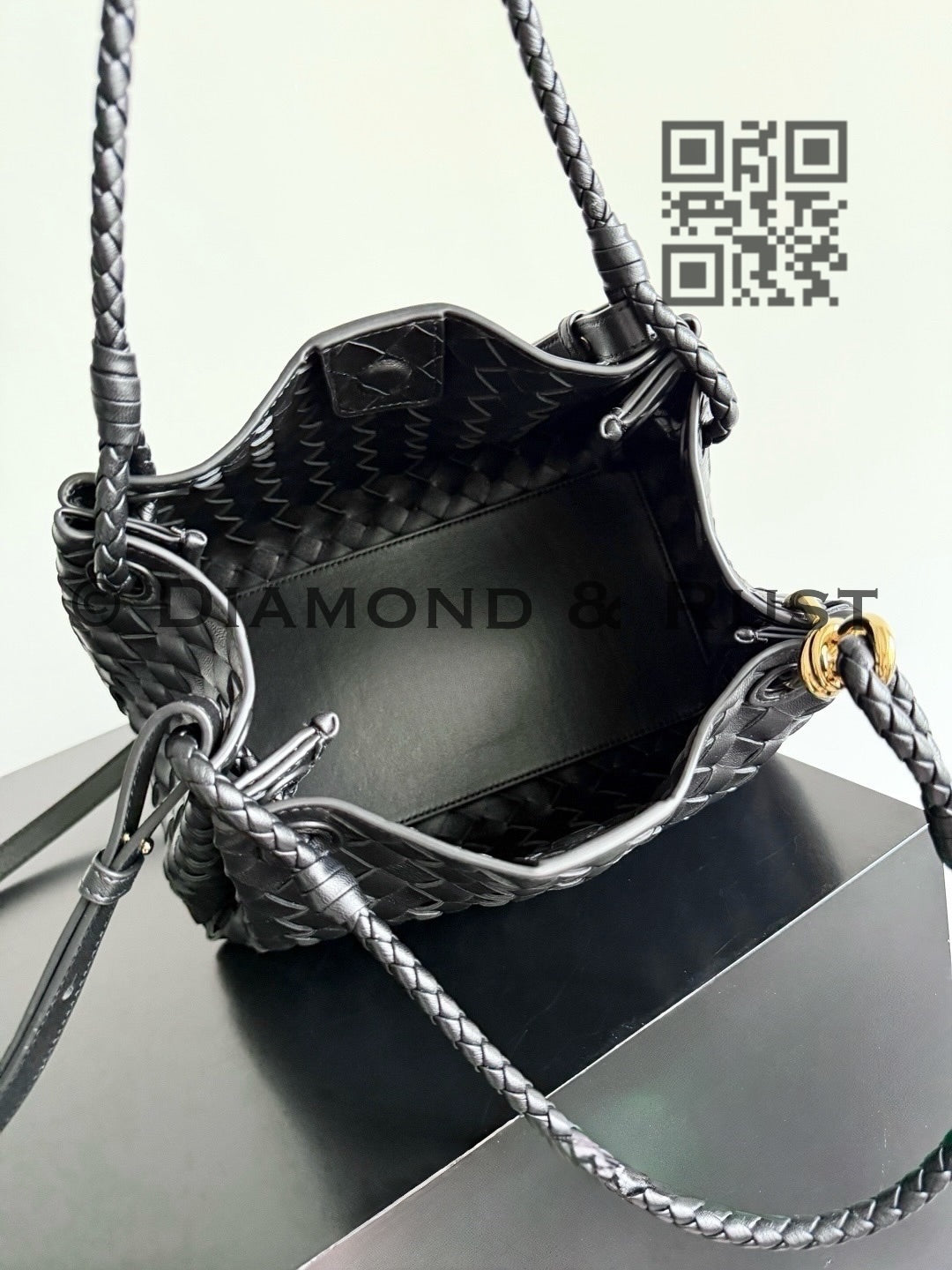 Small Parachute Chain Bag #9916 Black