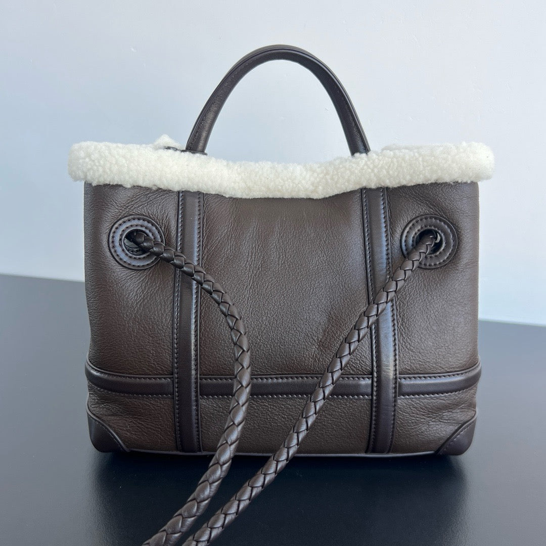 Small Andiamo Bag #2261 Brown Double Face