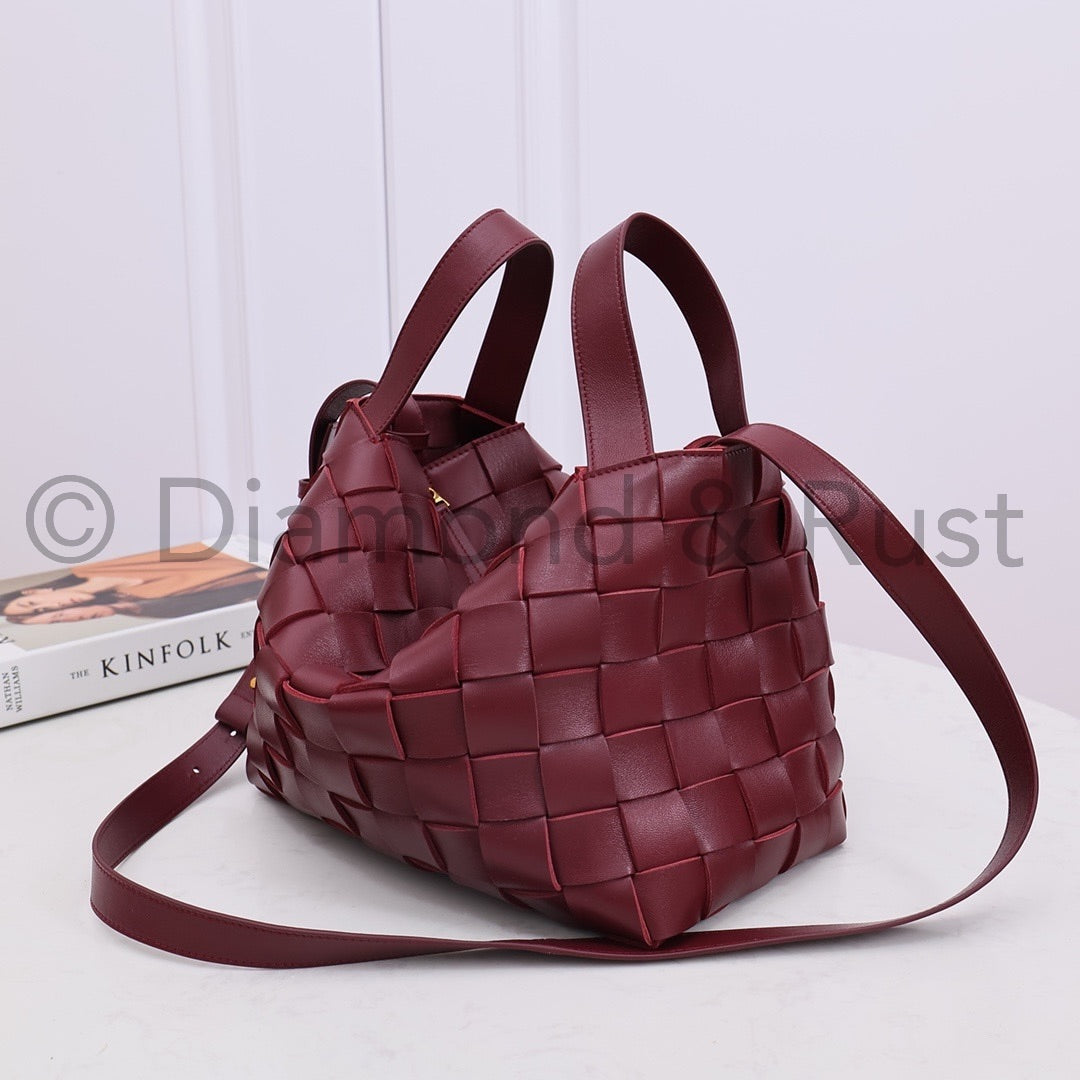 Cassette Bowling Bag #2247 Wine Red