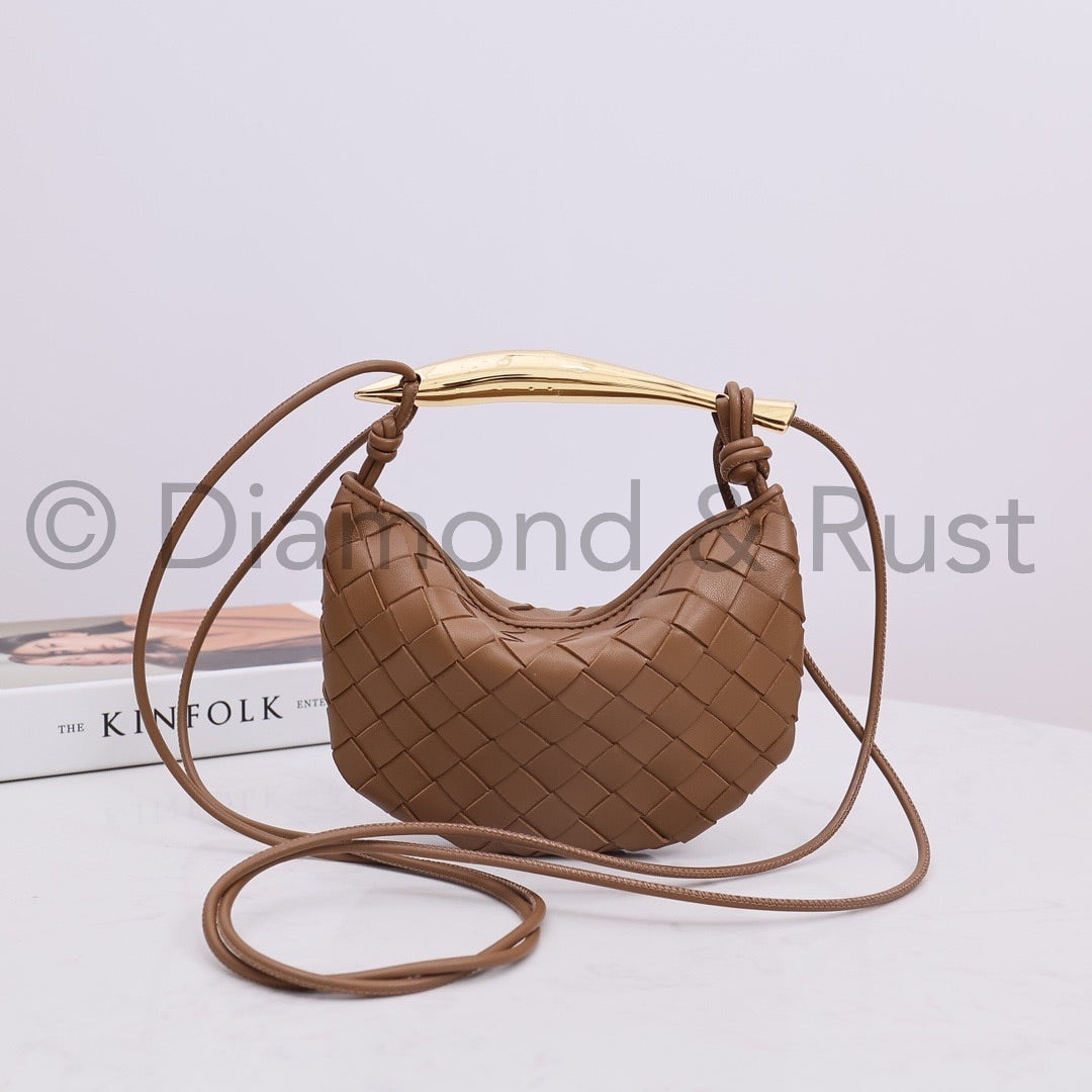 Mini Sardine Bag 20cm #2262 Caramel