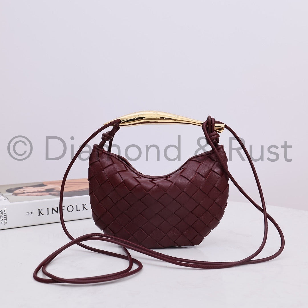 Mini Sardine Bag 20cm #2262 Wine Red