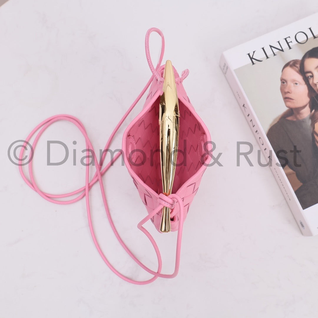 Mini Sardine Bag 20cm #2262 Ribbon Pink