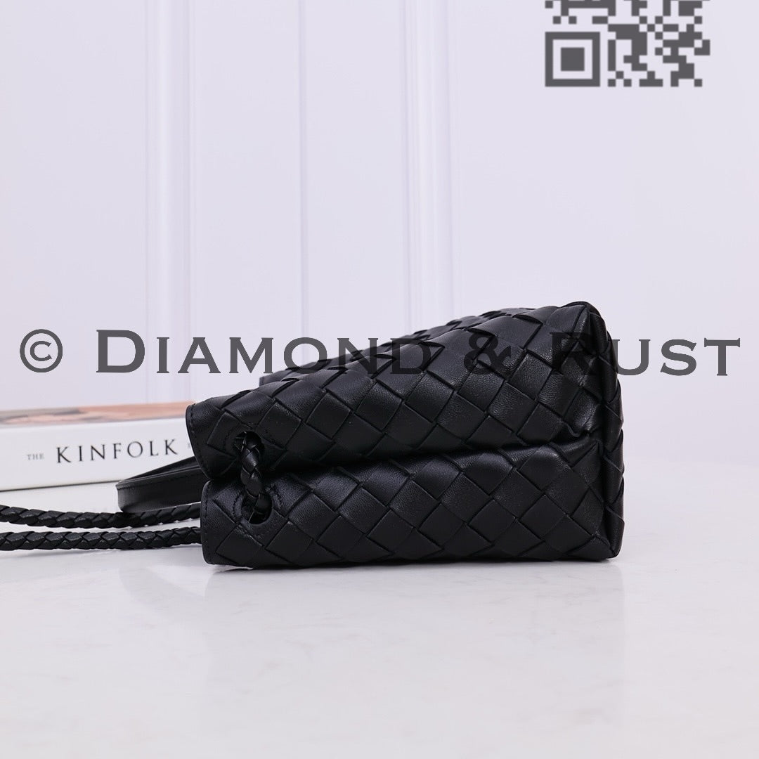 Small Andiamo Bag #2261 Black Silver