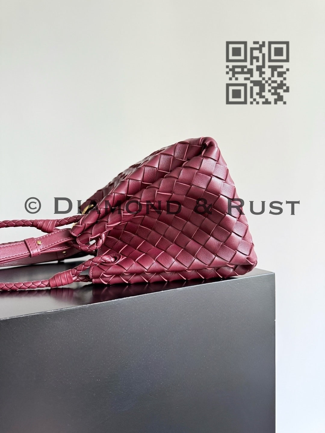 Small Parachute Chain Bag #9916 Cinnabar