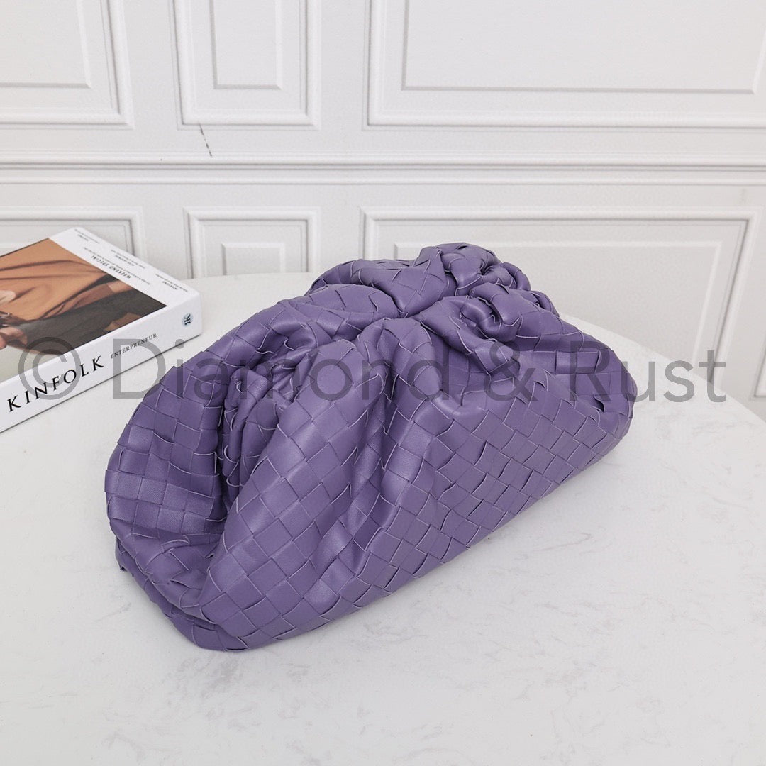 Large Pouch Clutch #9029 Lavender