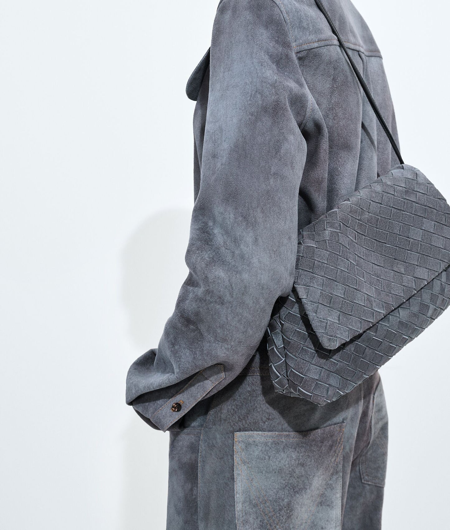 Giorno Pouch #2289 Suede Gray