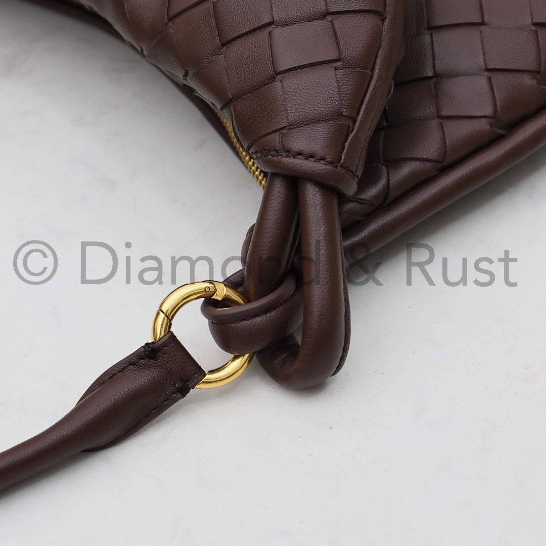 Medium Gemelli Shoulder Bag # 9036-1 Chocolate