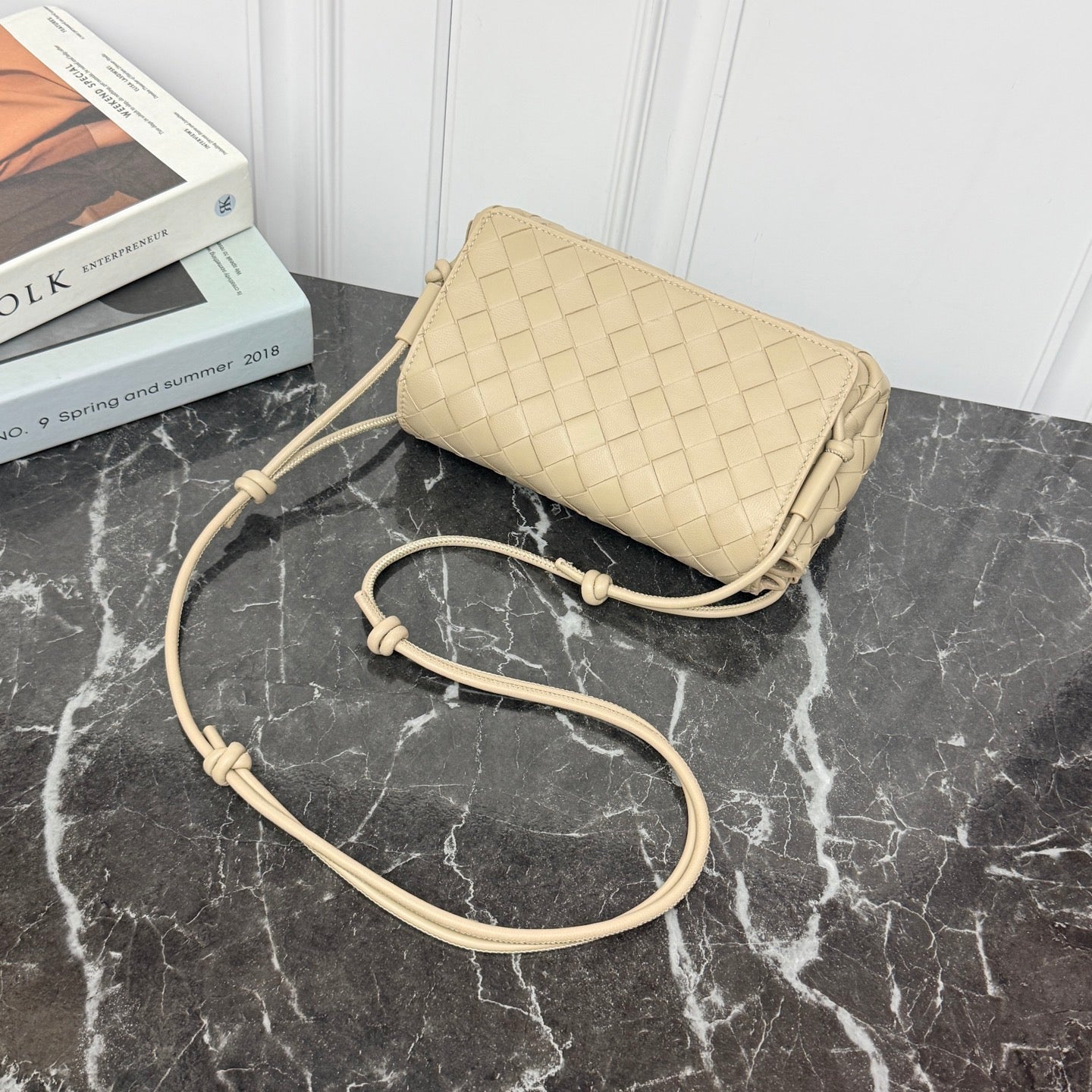 Nocturnal Pouch #2288 Oat Suede