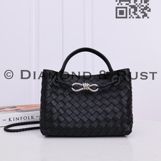 Small Andiamo Bag #2261 Black Silver