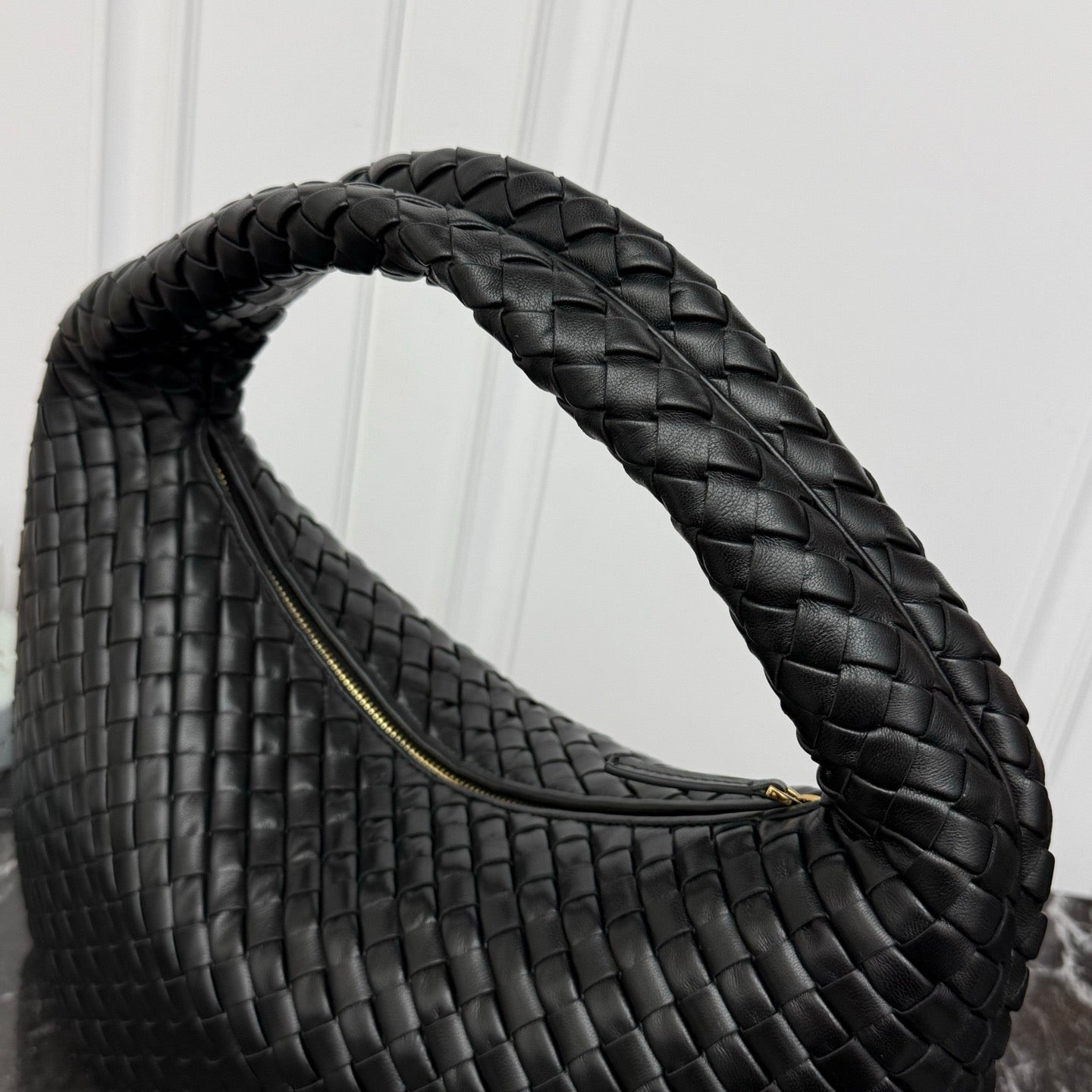 Large Veneta Shoulder Bag #2291 Black