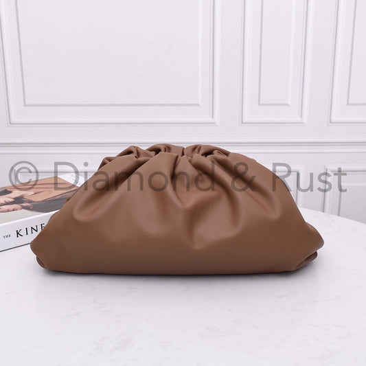 Large Pouch Clutch #9028 Caramel