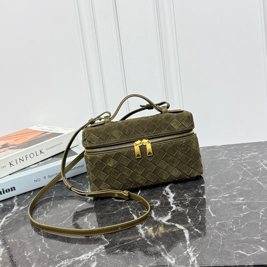 Vanity Crossbody Bag #2280 Moss Suede
