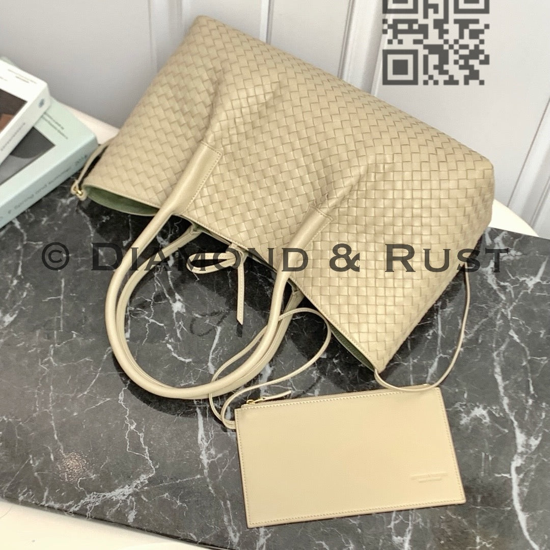 Large Pinacoteca Tote Bag #2281-1 Oatmeal