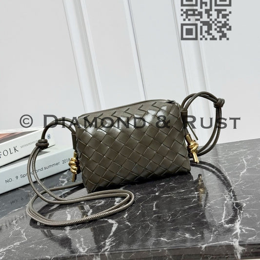 High Shine Mini Loop Camera Bag #2278 Mustard