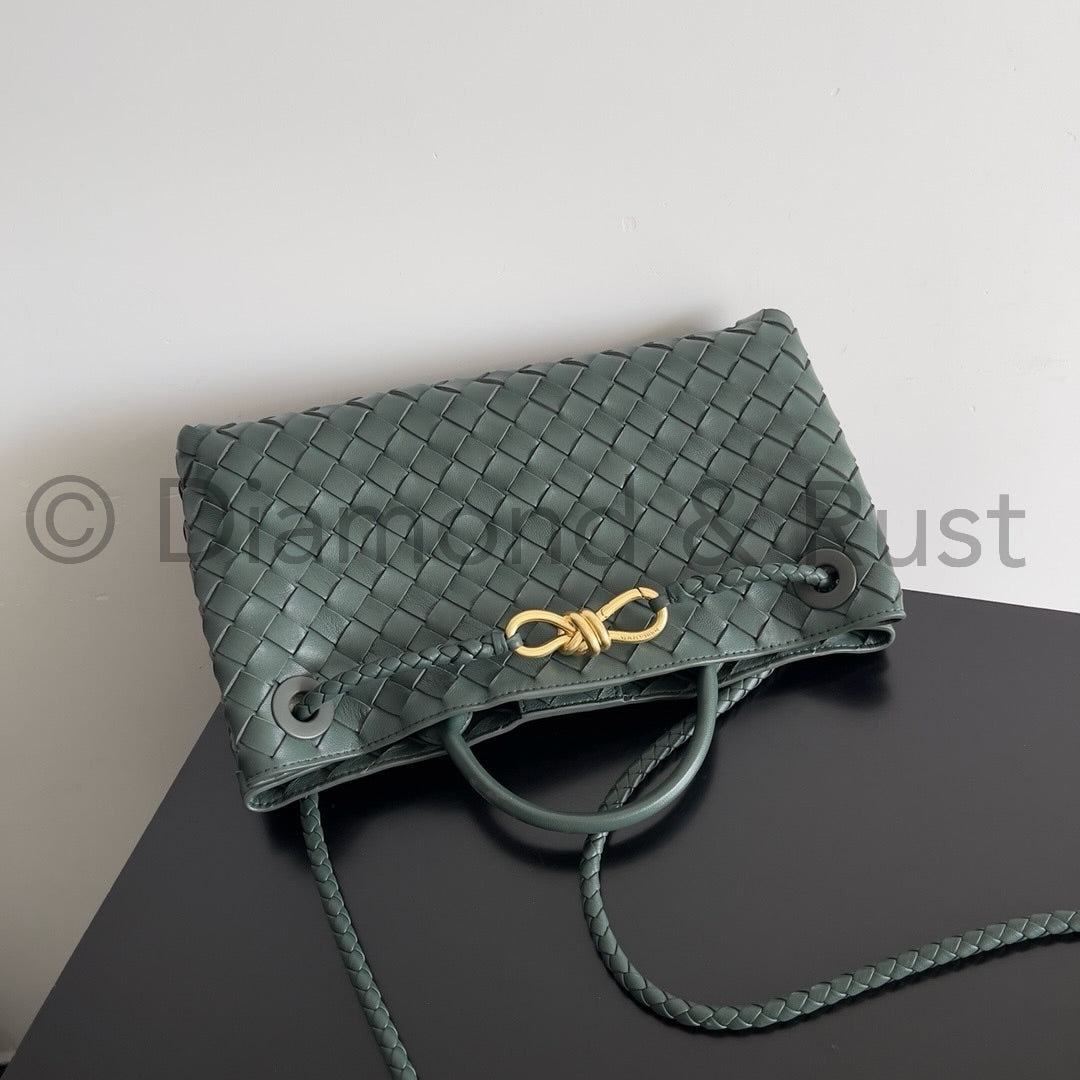 East West Andiamo Bag #9917 Dark Green