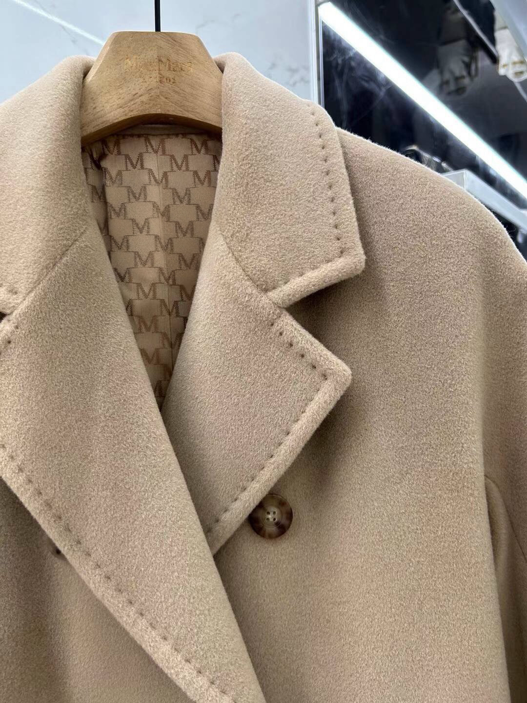 Suri Wool Long Coat #101801 Camel