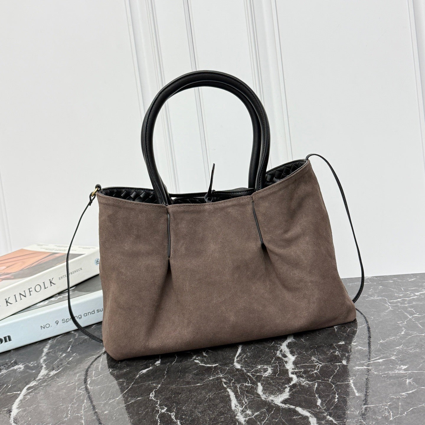 Medium Pinacoteca Tote Bag #2294 Black