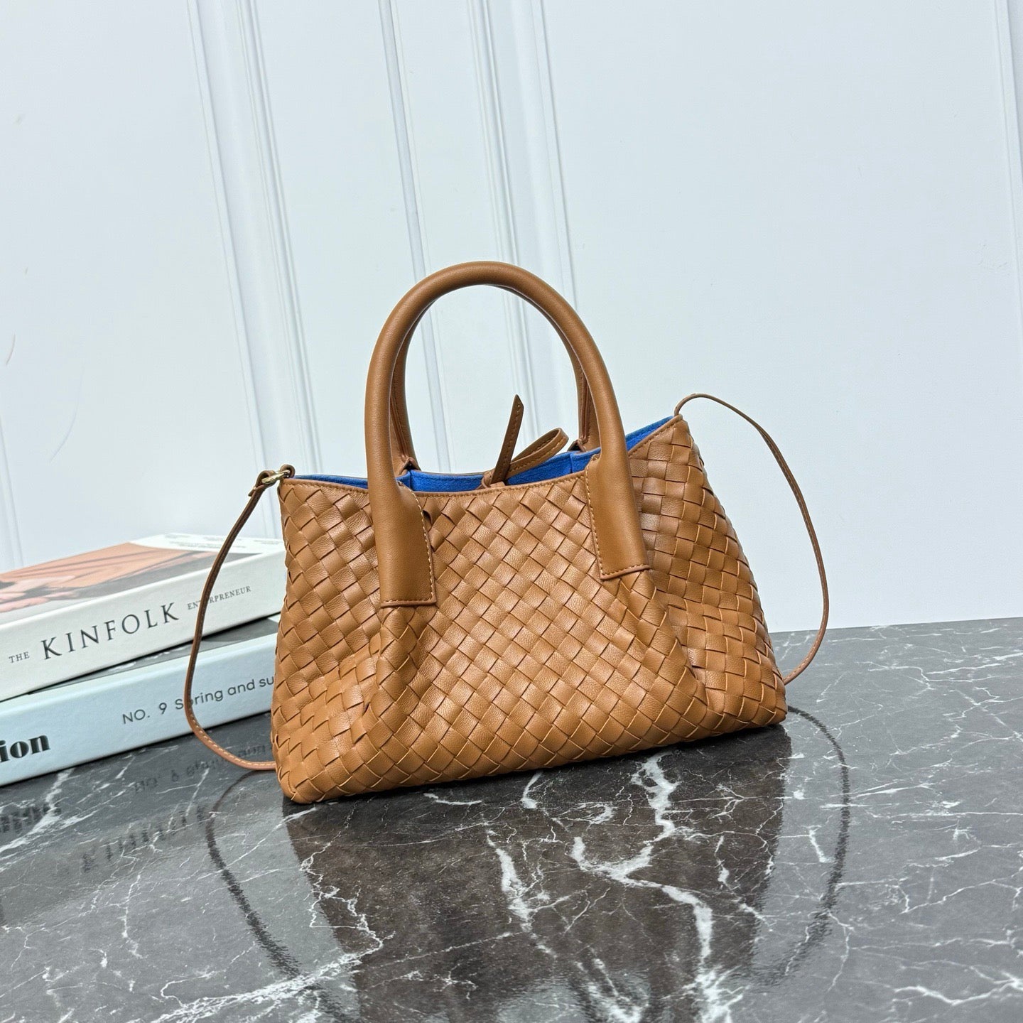 Small Pinacoteca Tote Bag #2281 Amber