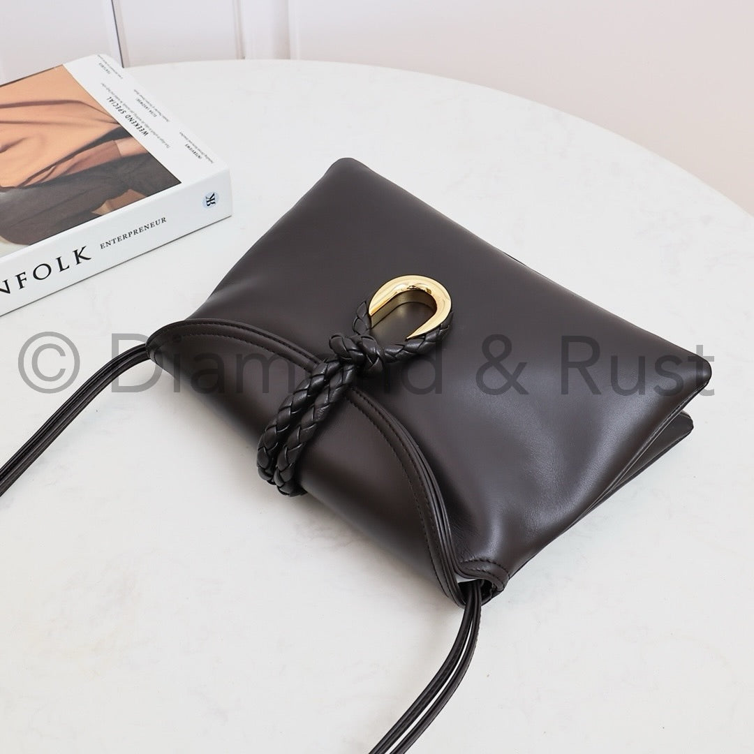 Small Liberta Crossbody Bag # 9913 Dark Chocolate