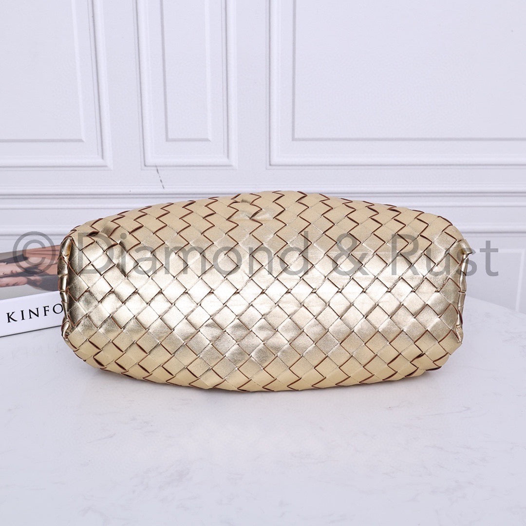 Large Pouch Clutch #9029 Gold