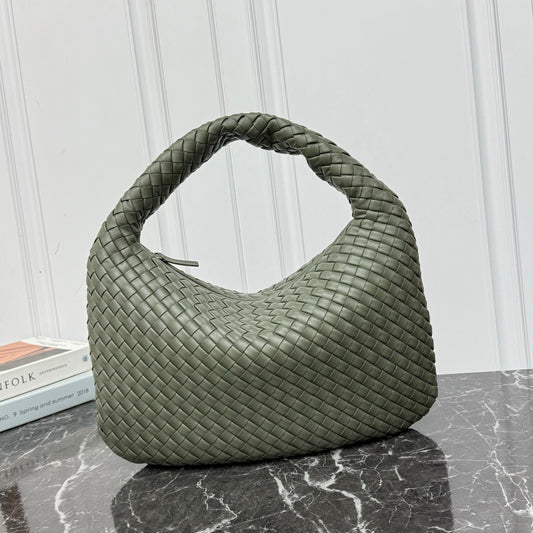 Large Veneta Shoulder Bag #2291 Pickle